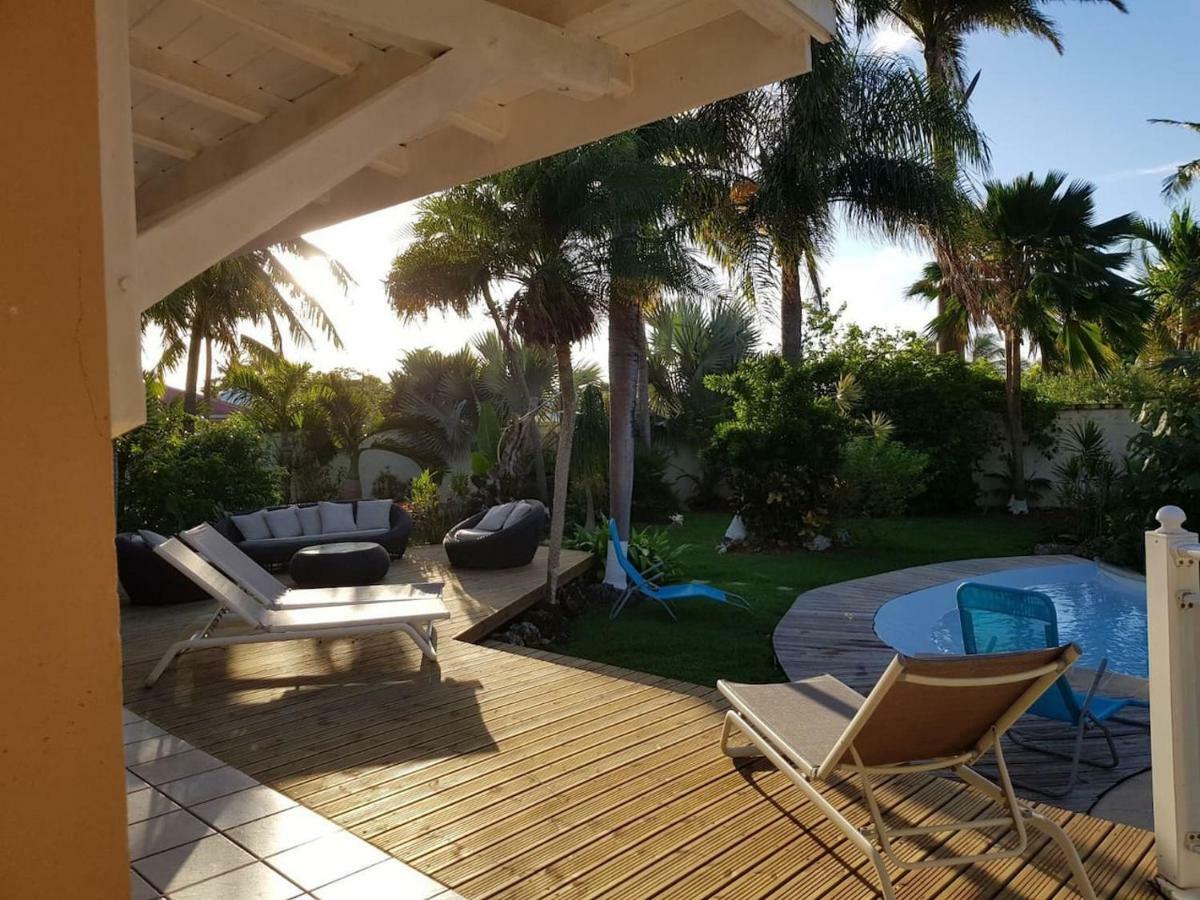 Villa Iguanou Et Piscine En Bord De Mer Proche Plages Marina Et Golf Saint-Francois  Dış mekan fotoğraf