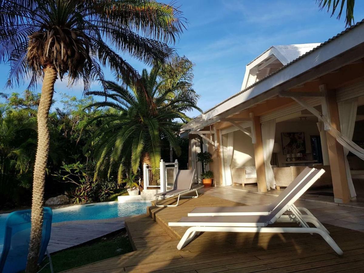 Villa Iguanou Et Piscine En Bord De Mer Proche Plages Marina Et Golf Saint-Francois  Dış mekan fotoğraf
