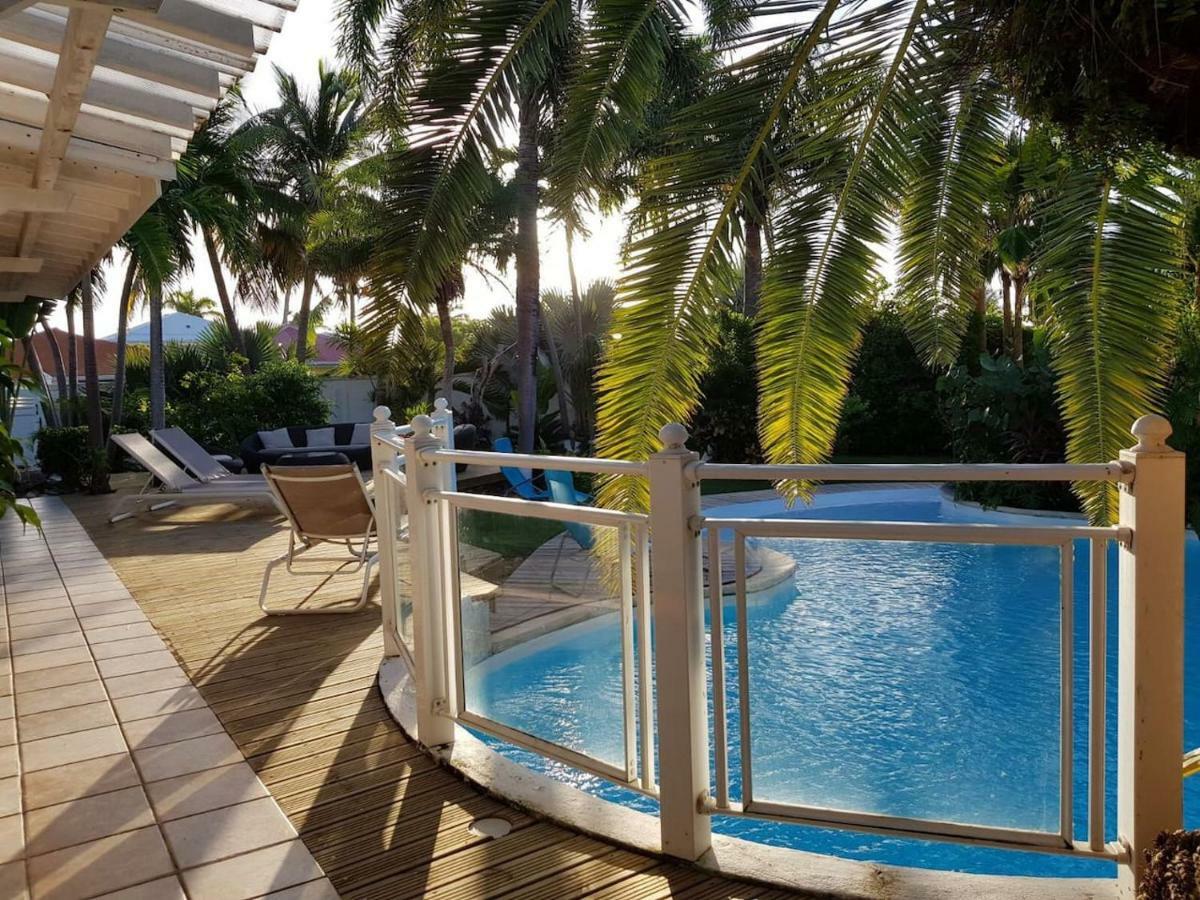 Villa Iguanou Et Piscine En Bord De Mer Proche Plages Marina Et Golf Saint-Francois  Dış mekan fotoğraf
